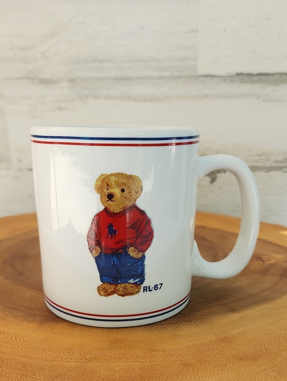 POLO RALPH LAUREN VINTAGE COLLECTIBLE BEAR MUG